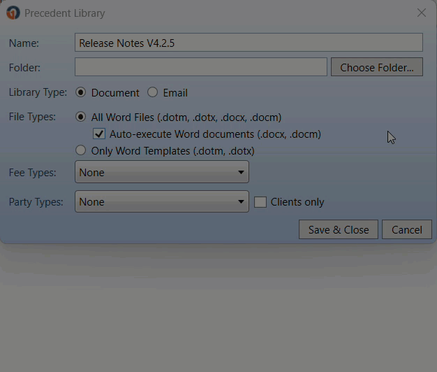 OL_9956_Release 4.2.5_New Function_Party Type Filtering for Precedent Libraries.gif